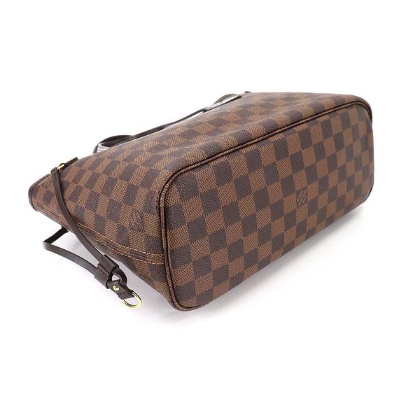 Louis Vuitton Damier Neverfull PM Tote Bag Brown Gold Hardware - Picture 4 of 9